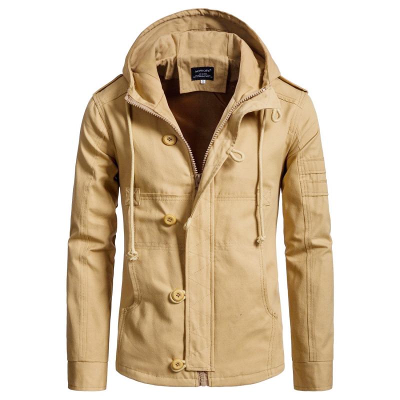 Mens Casual Hooded Work Jacket 05512469M