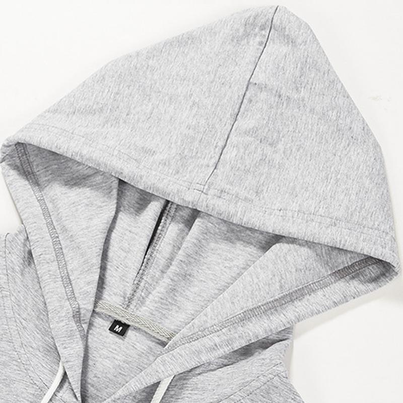 Mens Hooded Solid Short Sleeve T-shirt 38529430Z