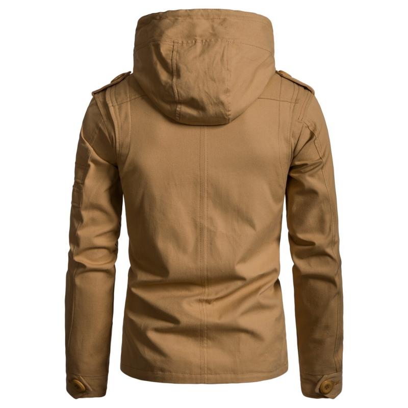 Mens Casual Hooded Work Jacket 05512469M