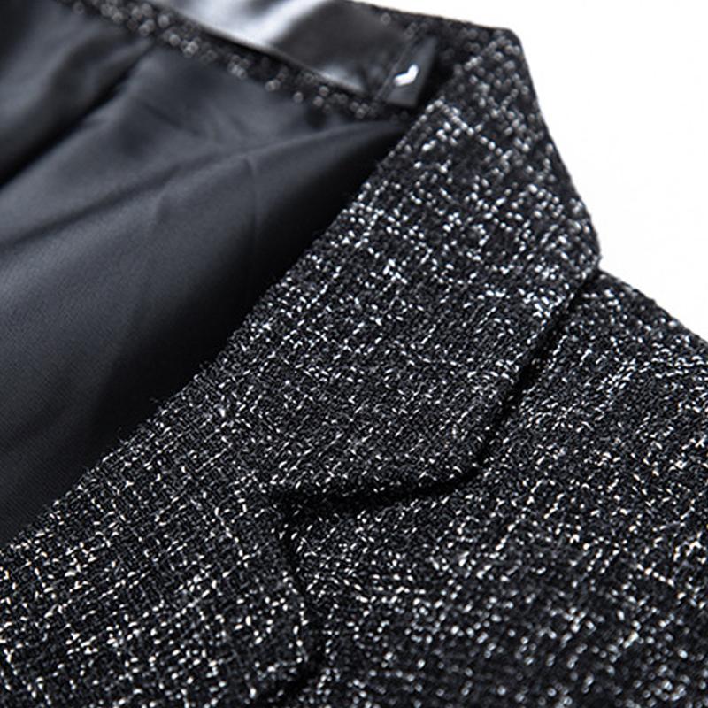 Mens Notch Lapel One Button Casual Blazer 83939217Z