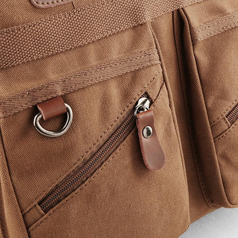 Mens Canvas Briefcase 41920168Q
