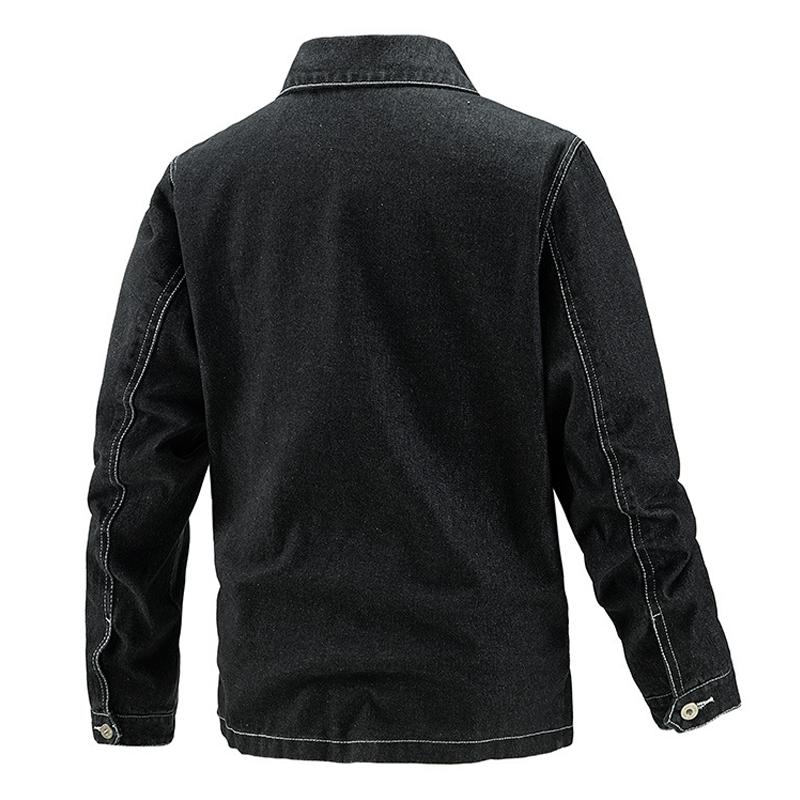 Mens Multi-pocket Tooling Denim Jacket 80979641Z