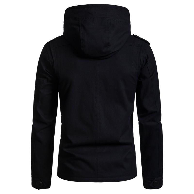 Mens Casual Hooded Work Jacket 05512469M