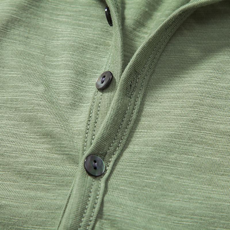 Mens Solid Hooded Henley Collar Sleeveless Cotton Tank Top 52780770Z
